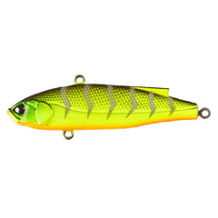 Jeanoko VIB Fishing Lure, 5g Realistic High Resolution Body Fishing Lure  Portable for Freshwater(Yellow Back Luminous)